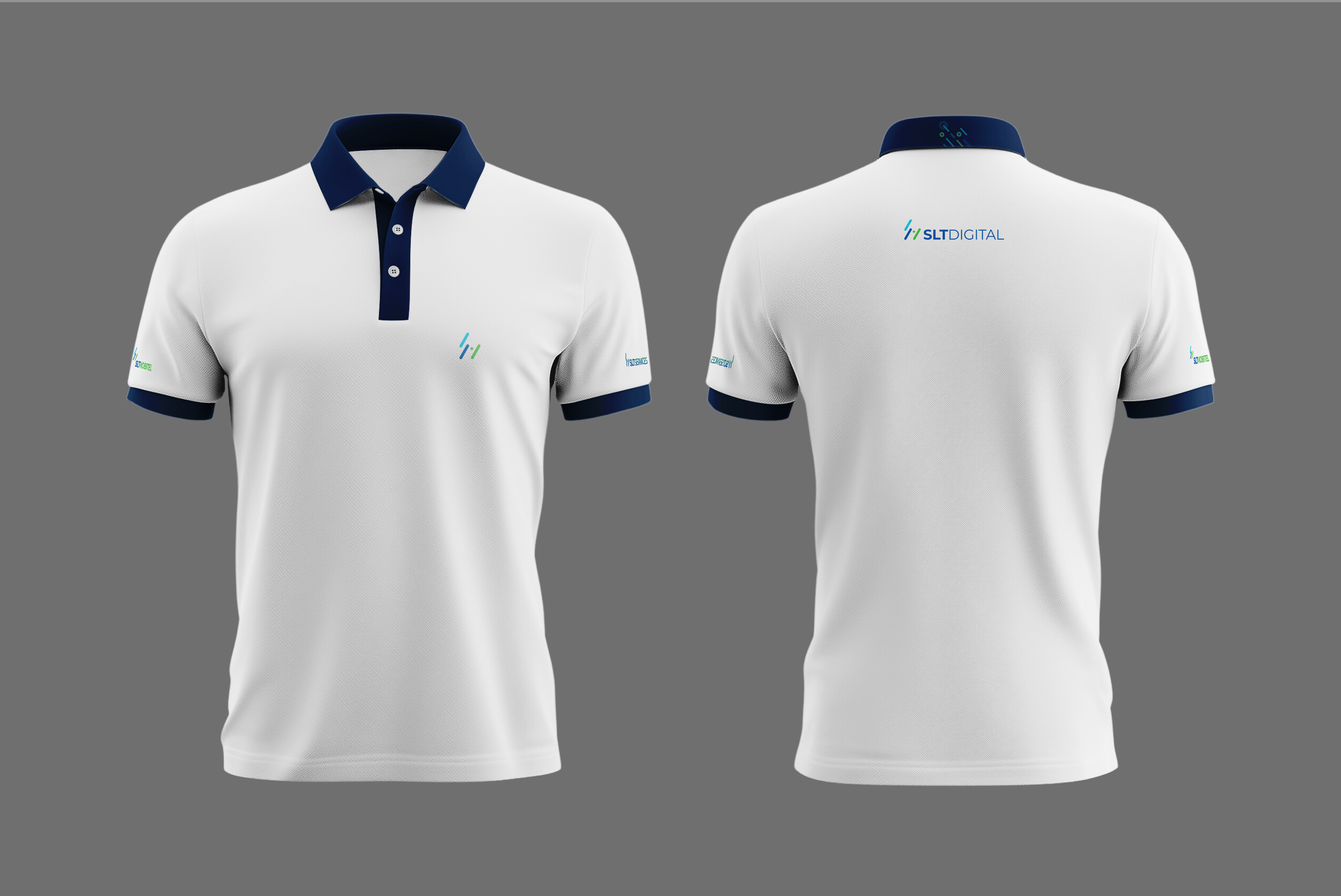 White Polo T-Shirt